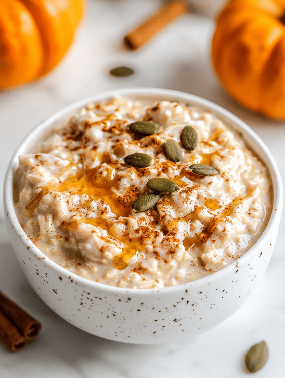 Wake Up to Autumn: Pumpkin Spice Overnight Oats That Make Mornings Magical