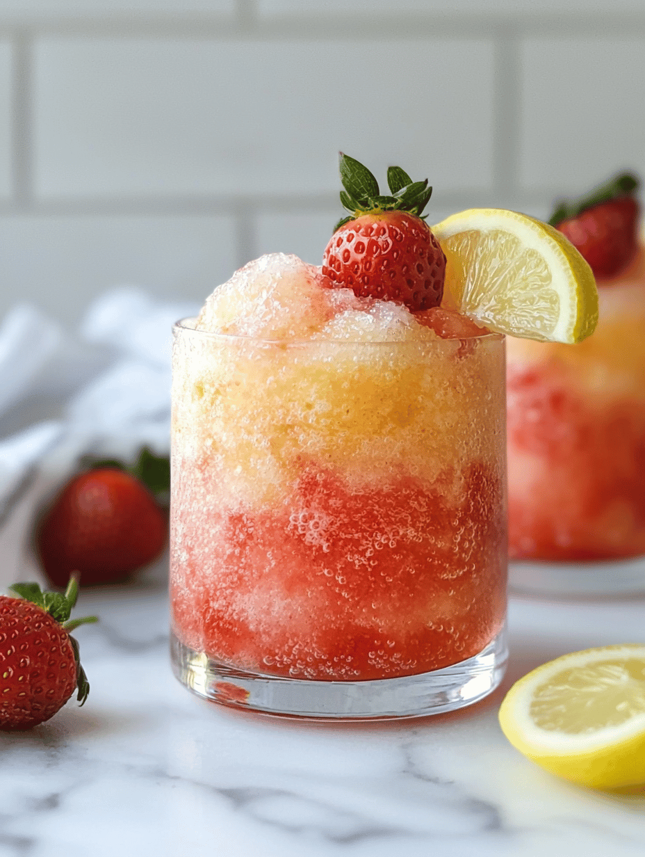 The Secret Ingredient to a Perfect Strawberry Slushie