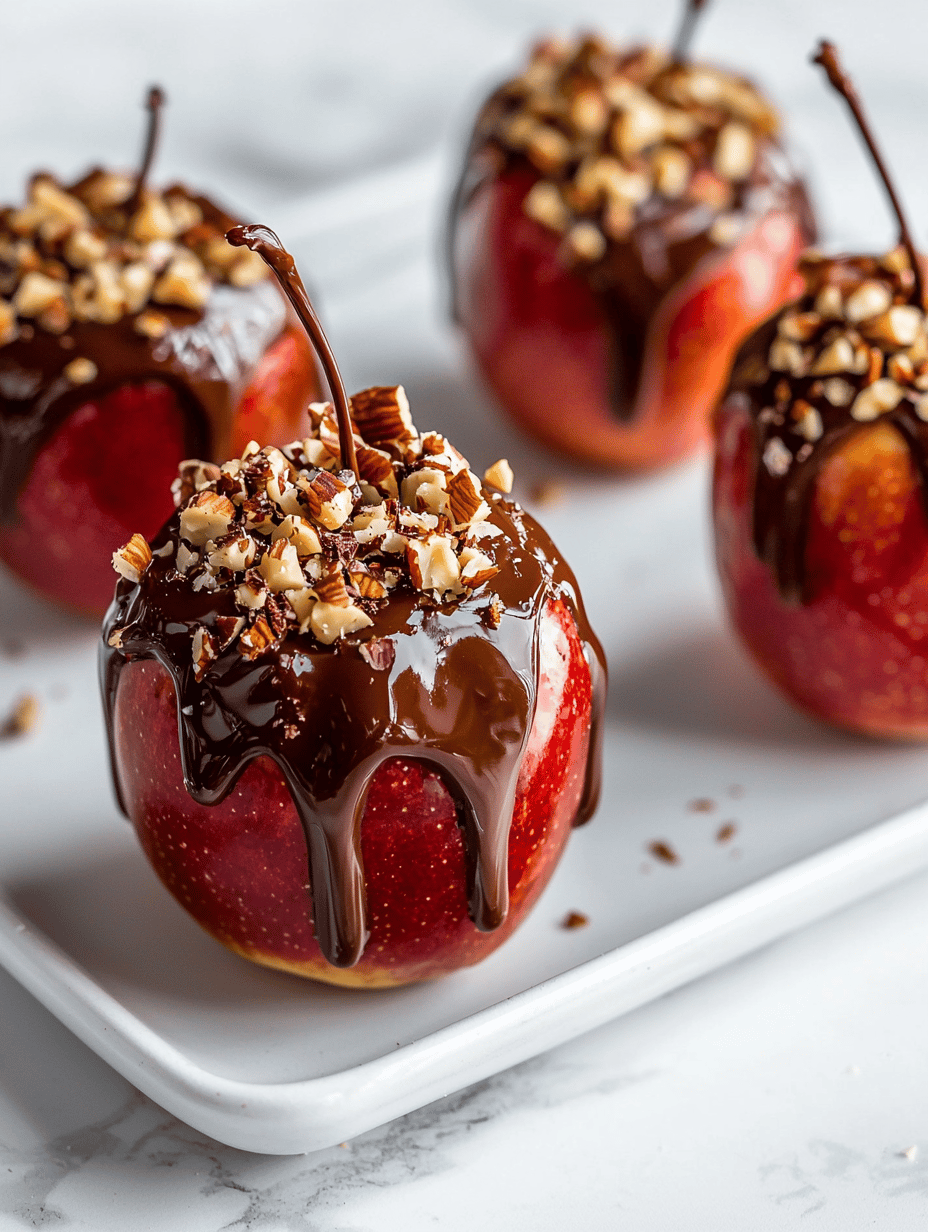 Haunted Sweetness: Spooky Poison Toffee Apples for Halloween
