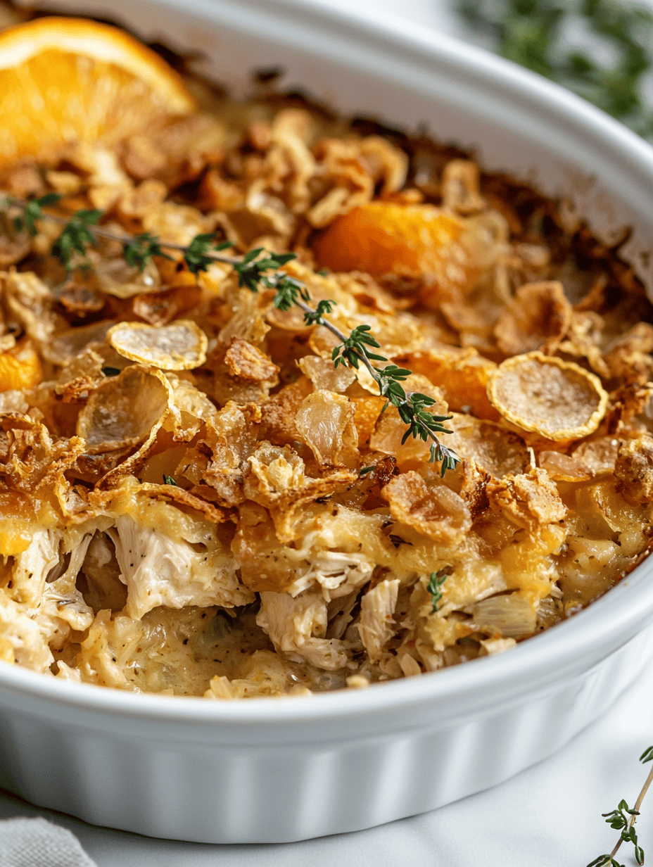 Harvest Comfort: An Unusual Spin on Fall Chicken Casserole