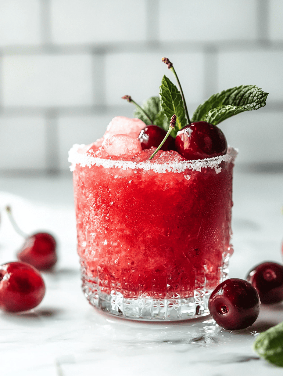 Chill Out with a Cherry Slushie: The Unexpected Joy of Frozen Fruit