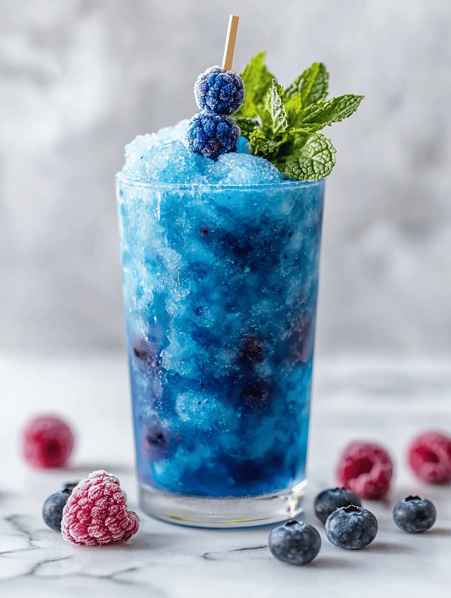 Blue Raspberry Slushie: The Surprising Charm of Frozen Nostalgia