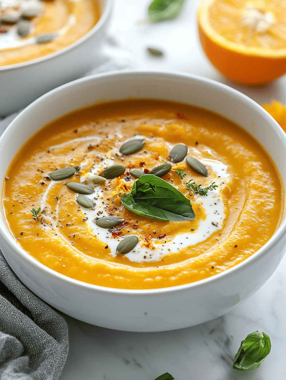 Fall’s Hidden Gem: Creamy Pumpkin Soup with a Twist