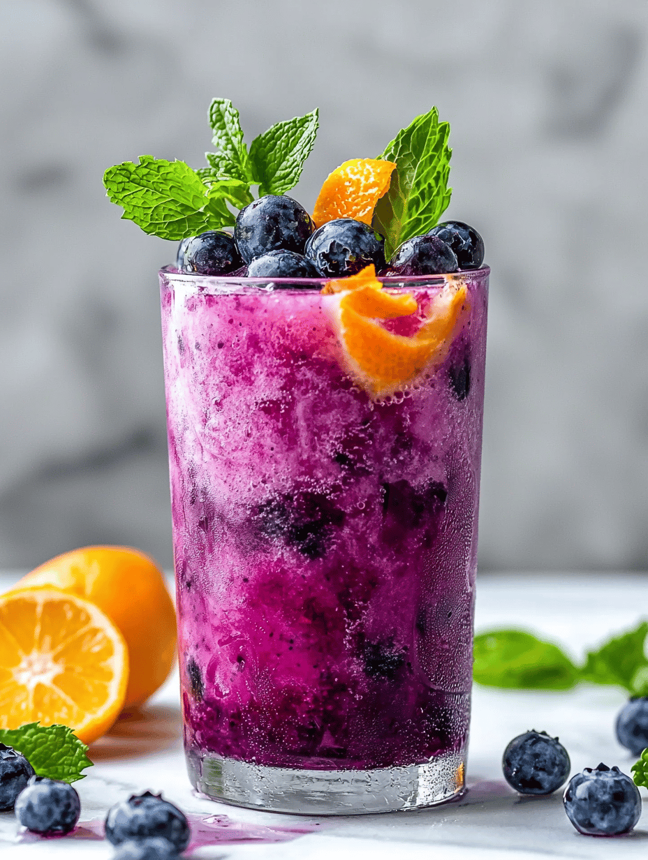 Chill with a Twist: The Blueberry Slushie Secret
