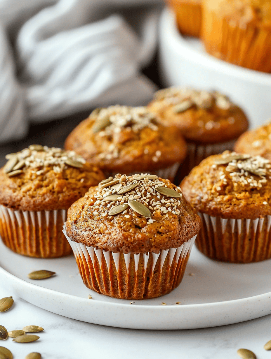 The Unusual Charm of Spiced Pumpkin Muffins with a Surprise Twist