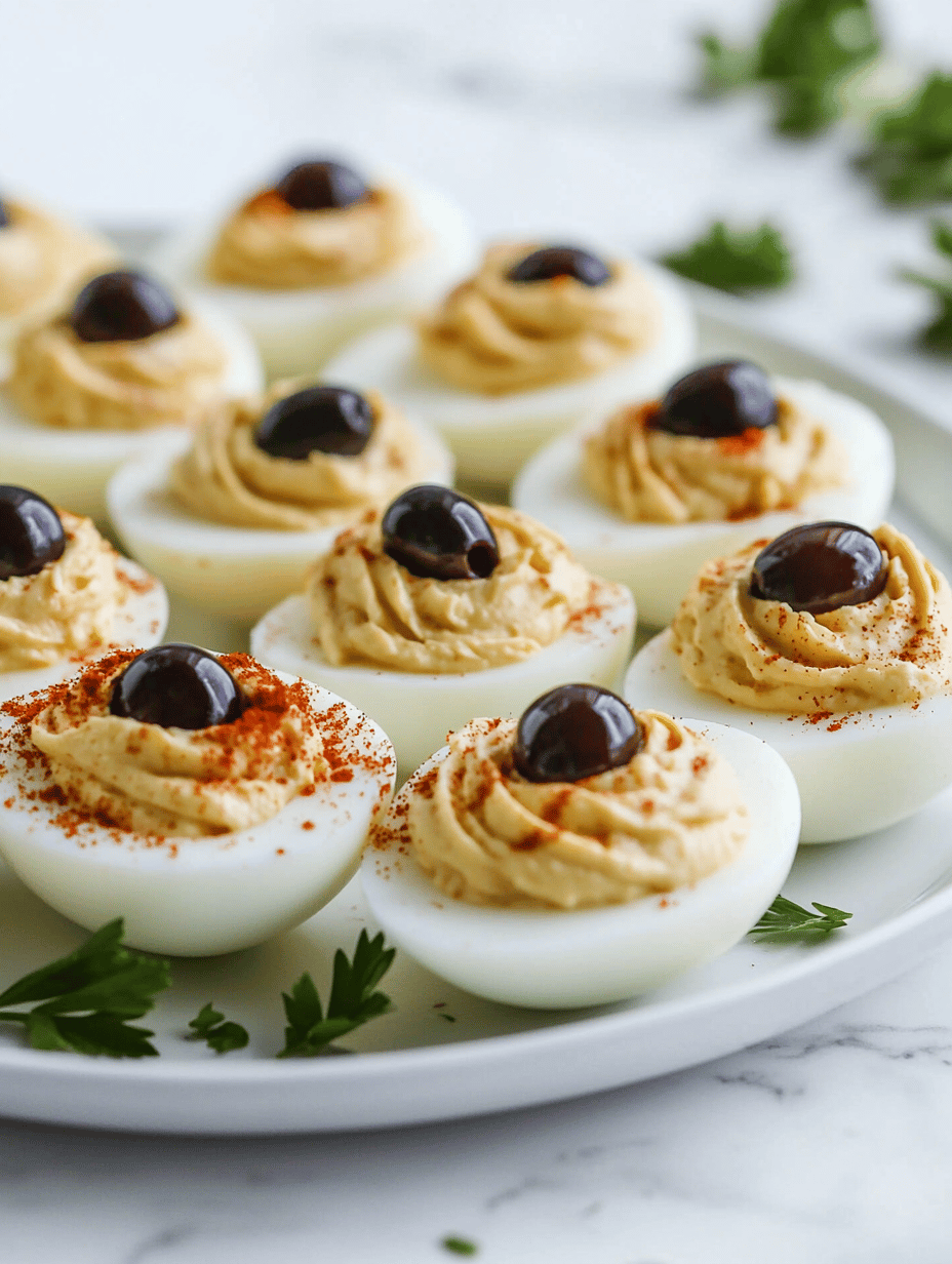 Halloween Deviled Egg Eyeballs: A Creepy Snack Adventure