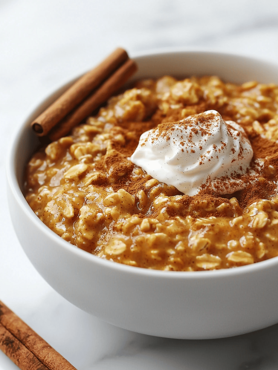 Harvest Comfort: Spiced Pumpkin Oatmeal with a Twist