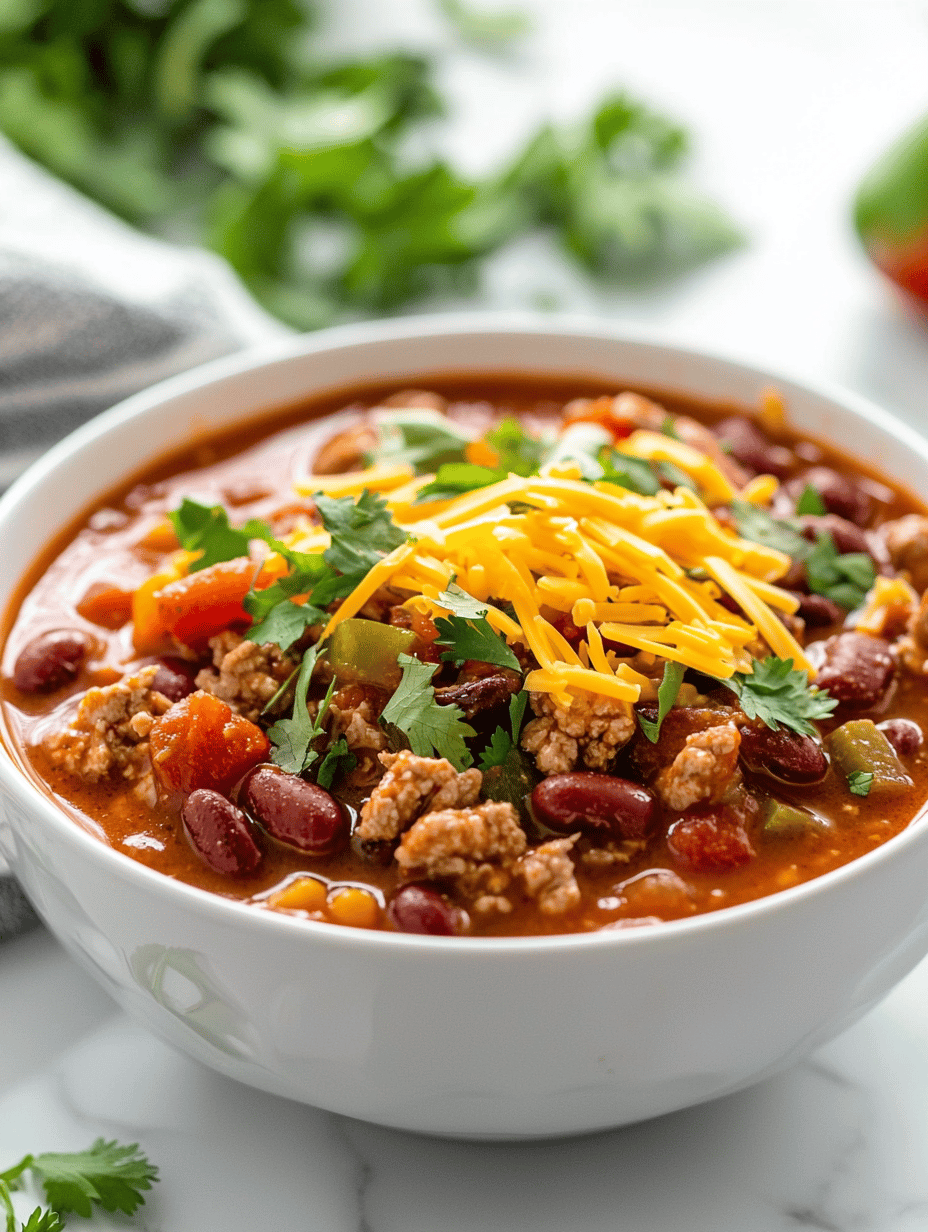 The Unexpected Comfort of Spicy Turkey Chili in a Slow Cooker