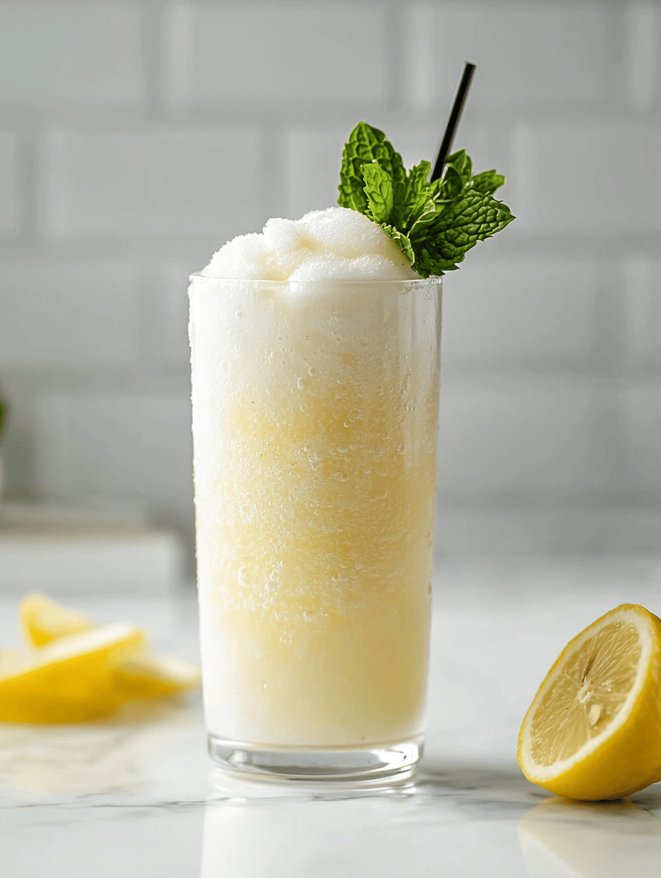 The Secret to a Perfect Vanilla Slushie on a Hot Day