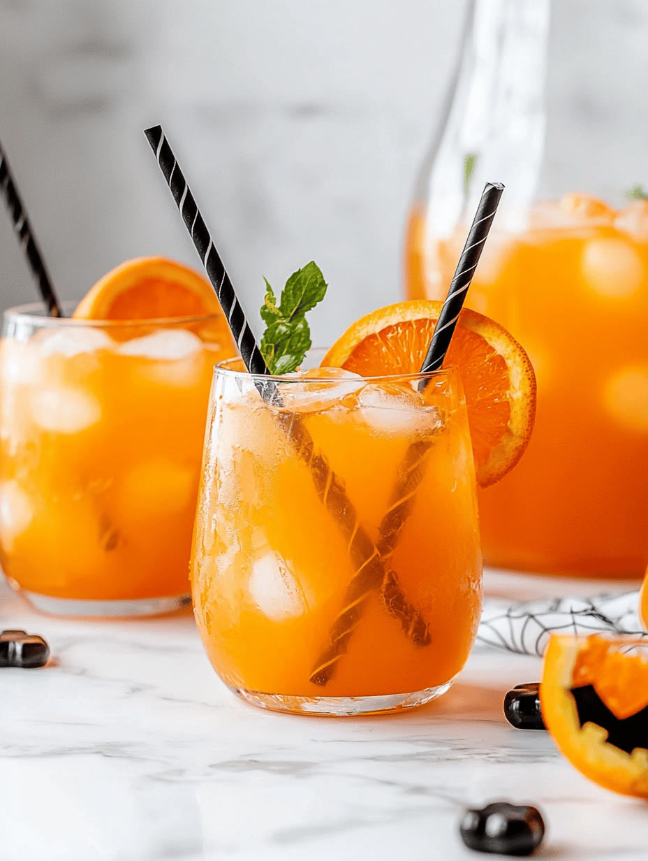 Spooky Good: Halloween Monster Mash Punch with a Twist