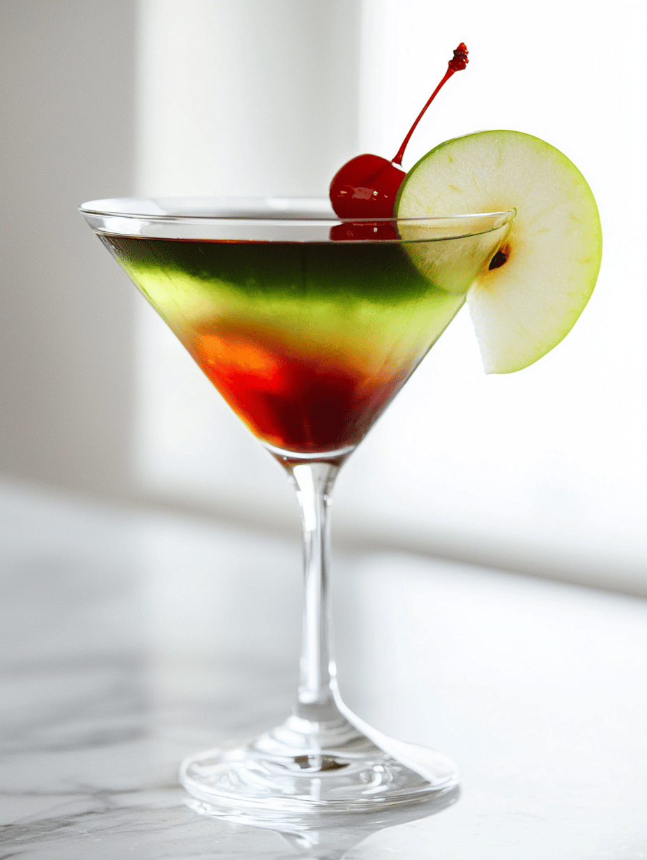Spooktacular Poison Apple Martini: A Sinister Sip for Halloween